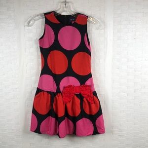 Children’s Place Dress Sz 8 Polka Dots E1